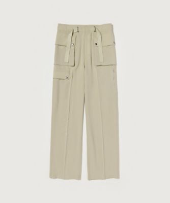 ＜AURALEE (Women)＞ＬＩＧＨＴ　ＣＯＴＴＯＮ　ＷＯＯＬ　ＶＩＹＥＬＬＡ　ＣＡＲＧＯ　ＰＡＮＴＳ　Ａ２５ＳＰ０４ＫＶ